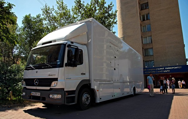 Mobile TV Station for Kyiv National University of Culture and Arts