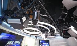 Production complex with a remote studio