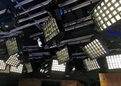 New lighting for new studios for Ukraine 24