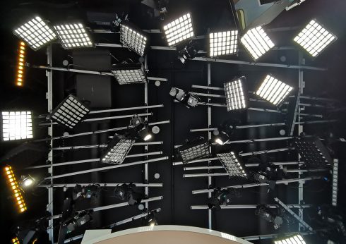 New lighting for new studios for Ukraine 24